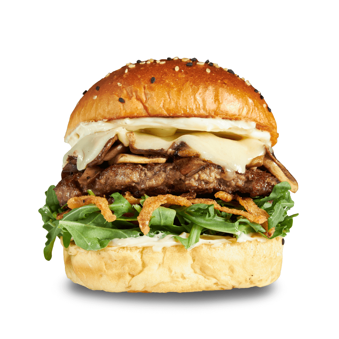 Truffle Mushroom Burger